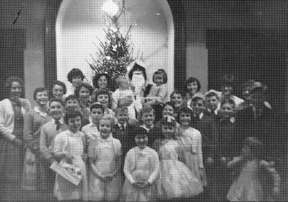 Fig. 20 The annual Christmas party c.1955_somerset fire brigade-hestercombe