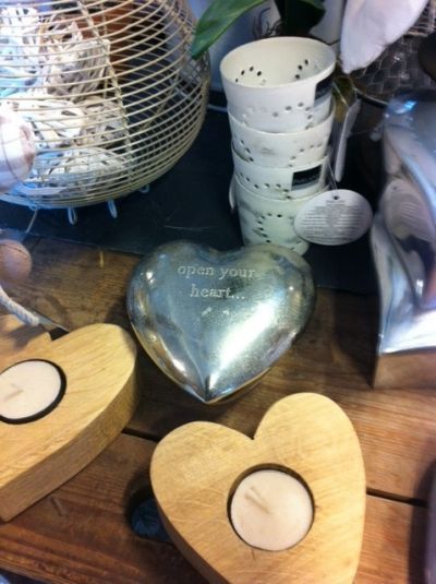 Shop Display - hearts