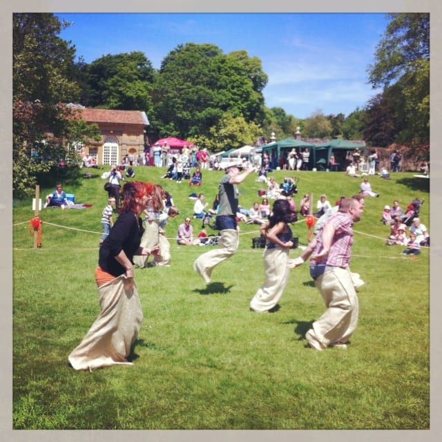 sack race