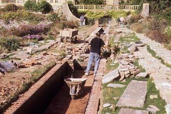 The East Rill restoration C.1990. Courtesy Andrew Paul