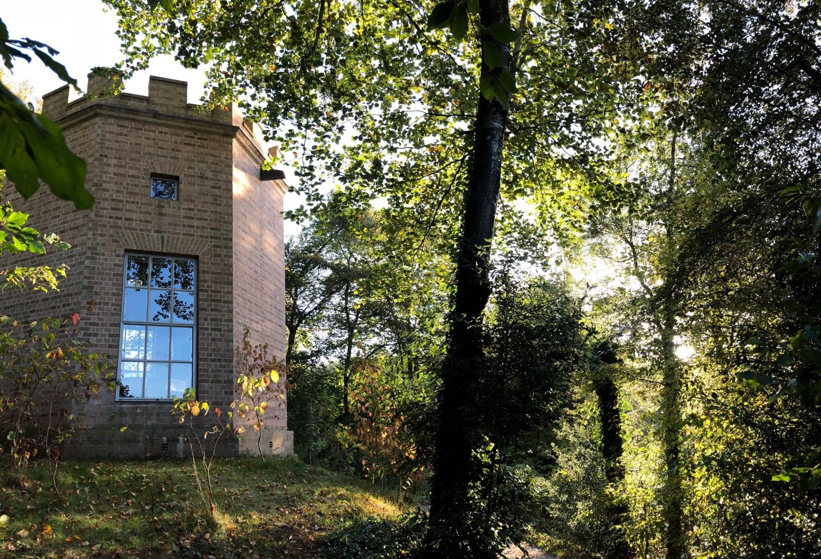 The restored Hestercombe Octagon Summerhouse, rebuilt thanks to the generosity of our donors, members and friends.