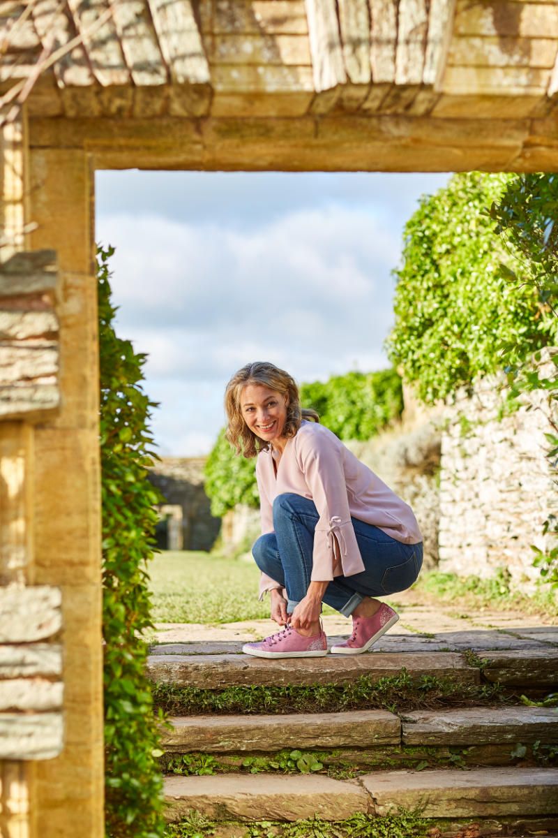 Moshulu Shoes summer 2019 campaign was shot at Hestercombe Gardens