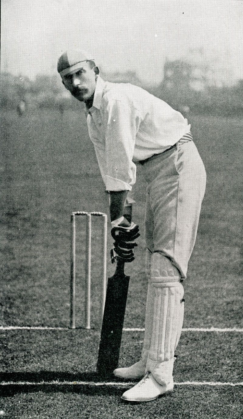Fig. 1: L. C. H. Palairet at the Wicket – ‘A Model Position’.