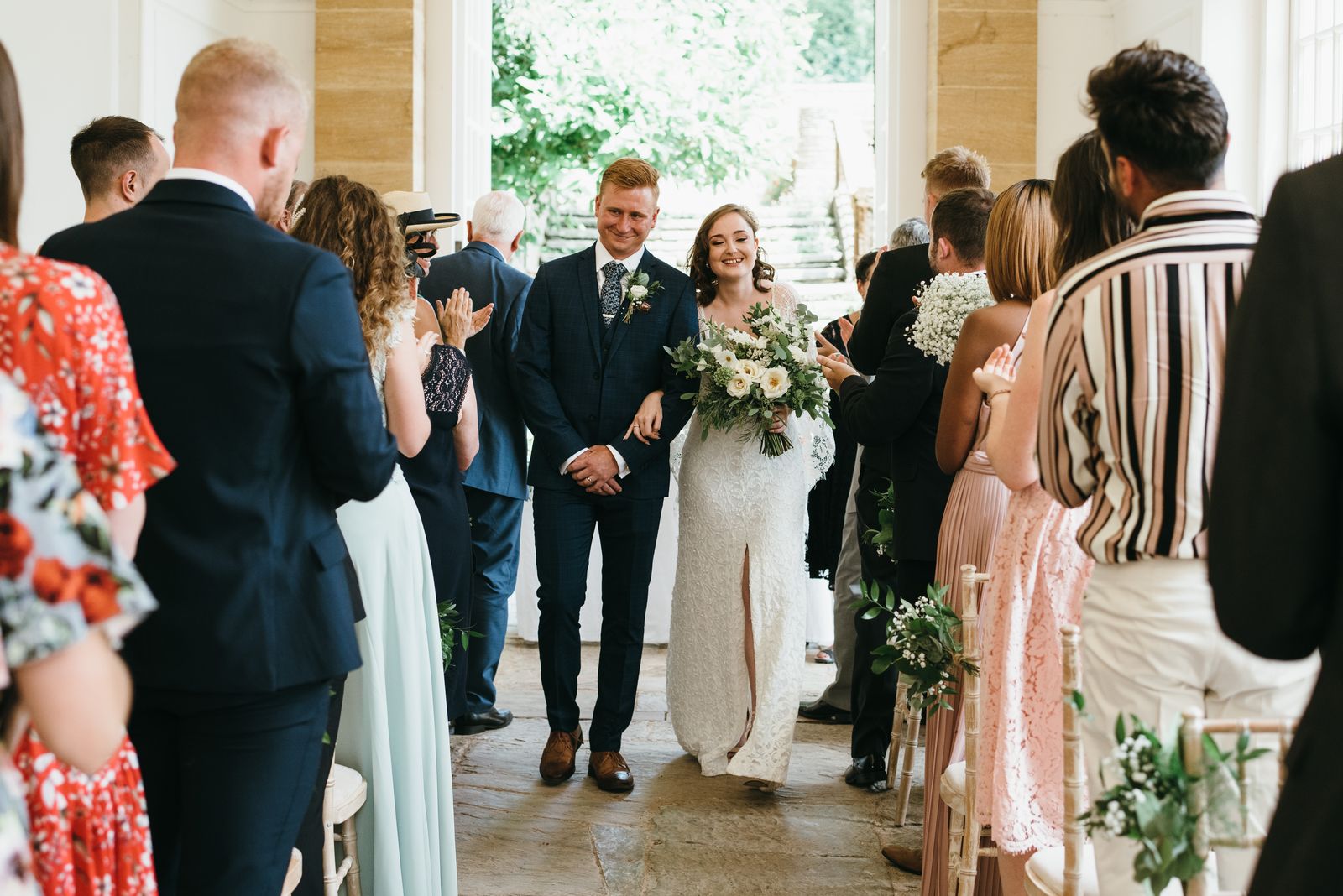 Somerset Orangery wedding ceremony at Hestercombe Gardens