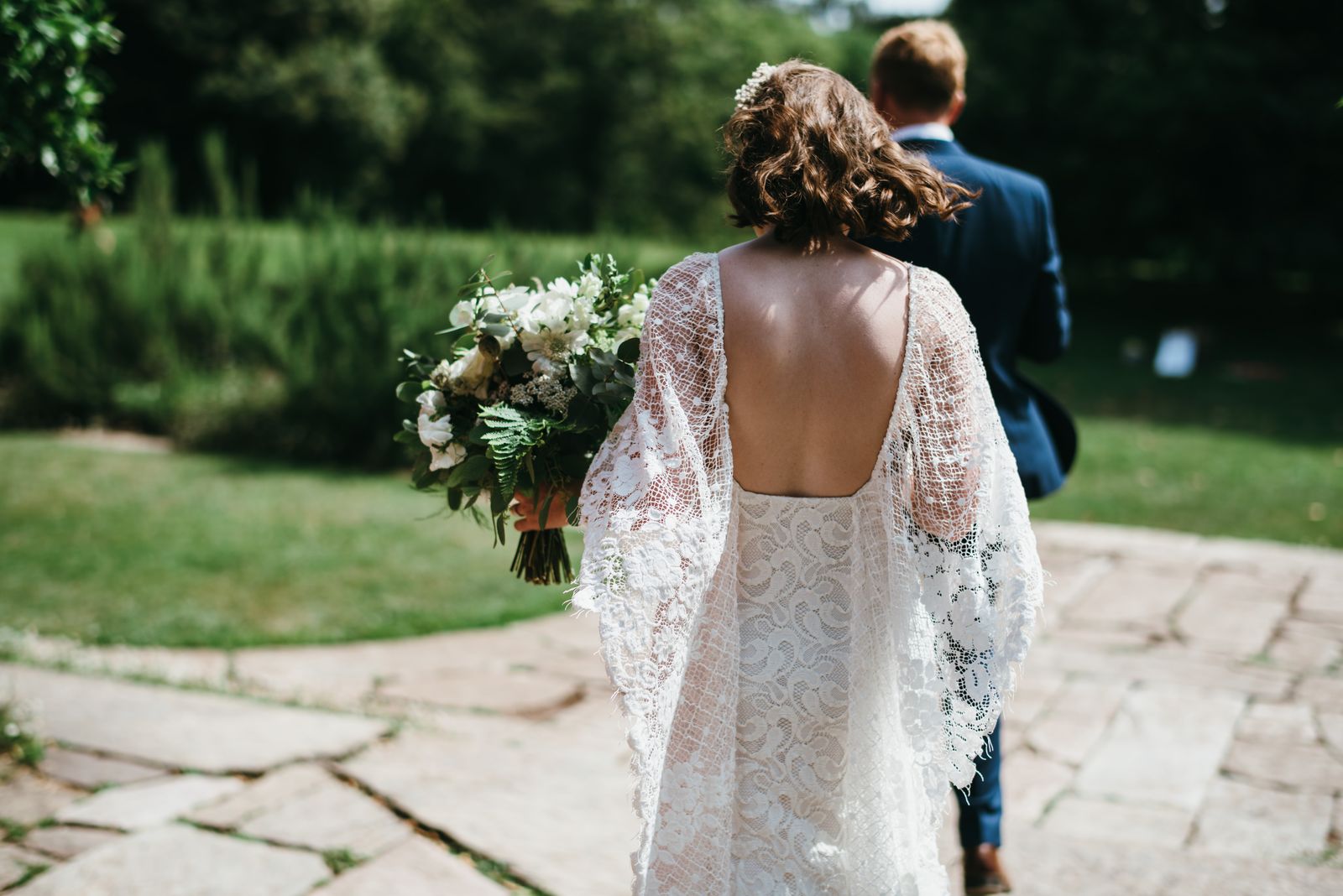 Bohemian wedding, Somerset