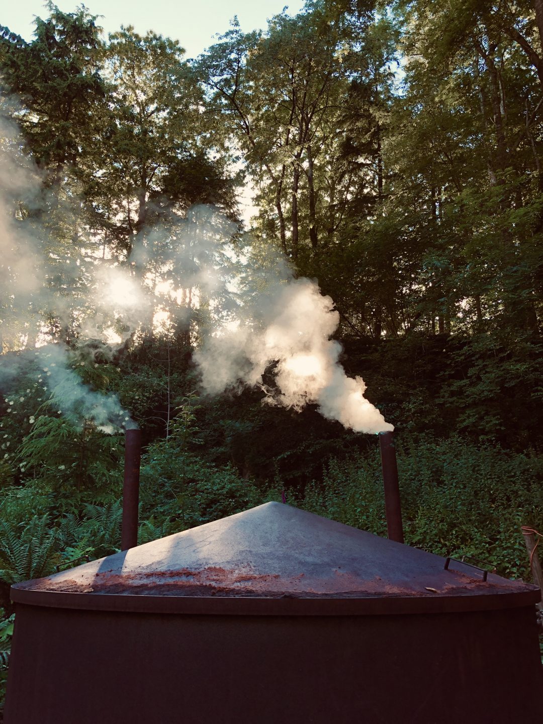 Traditional Charcoal Burn