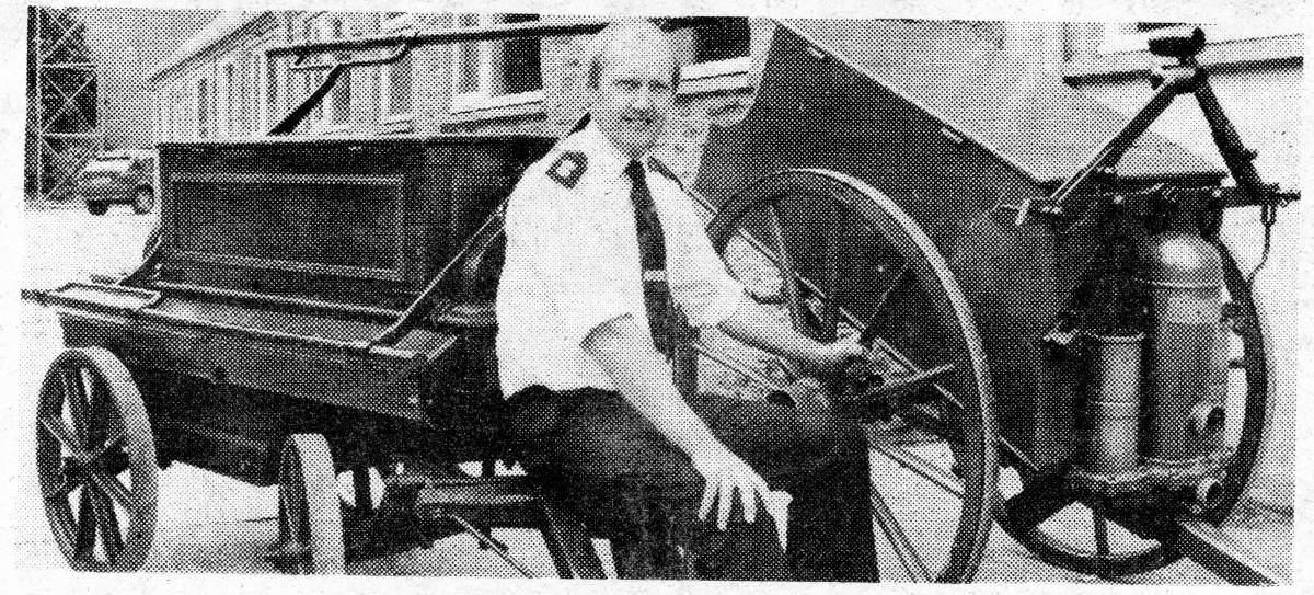 Fig. 16 Station Officer Terry Sidley 1990_somerset fire brigade-hestercombe