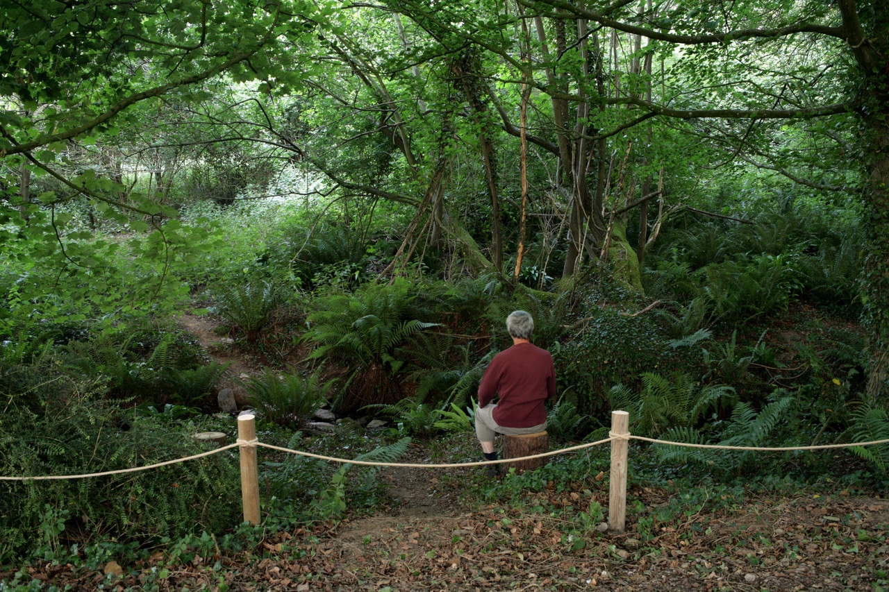 Gilles Bruni, Moving in the Site - an outdoor commission for Hestercombe Gallery