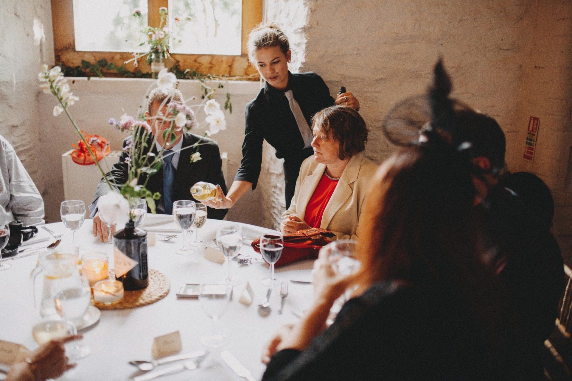 Wedding food at Hestercombe