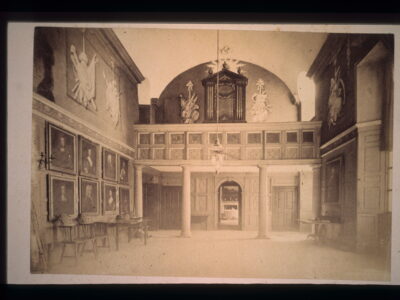 Fig 9 Great Hall south end 1872